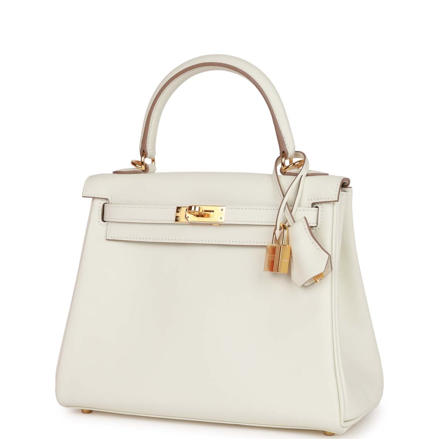 Hermes Kelly 25 Retourne Mushroom Swift Gold Hardware