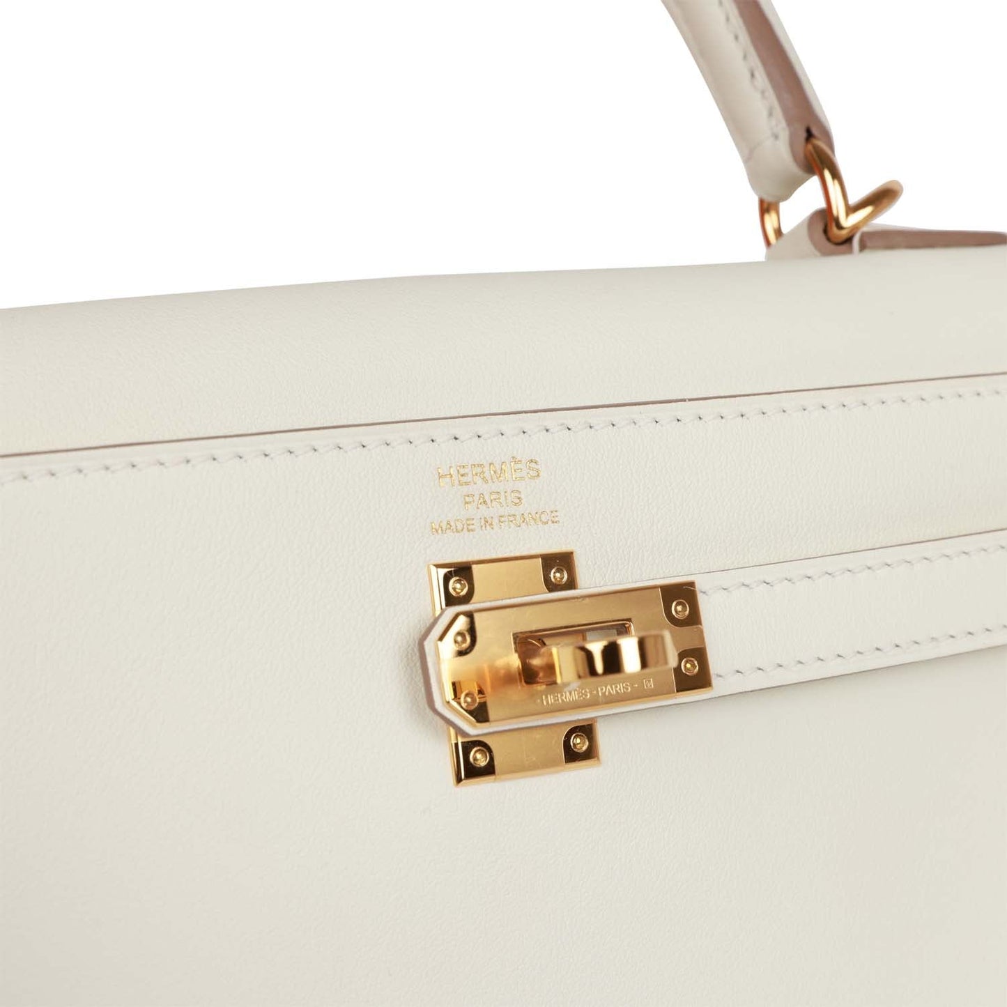 Hermes Kelly 25 Retourne Mushroom Swift Gold Hardware