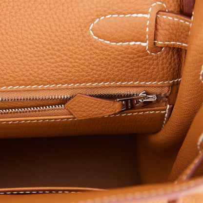 Hermes Kelly 28 Retourne Gold Togo Palladium Hardware