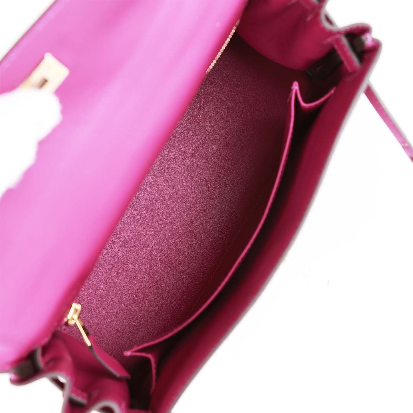 Hermes Kelly 25 Retourne Anemone Swift Permabrass Hardware