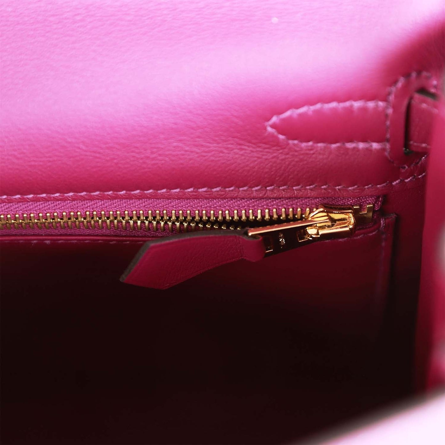 Hermes Kelly 25 Retourne Anemone Swift Permabrass Hardware