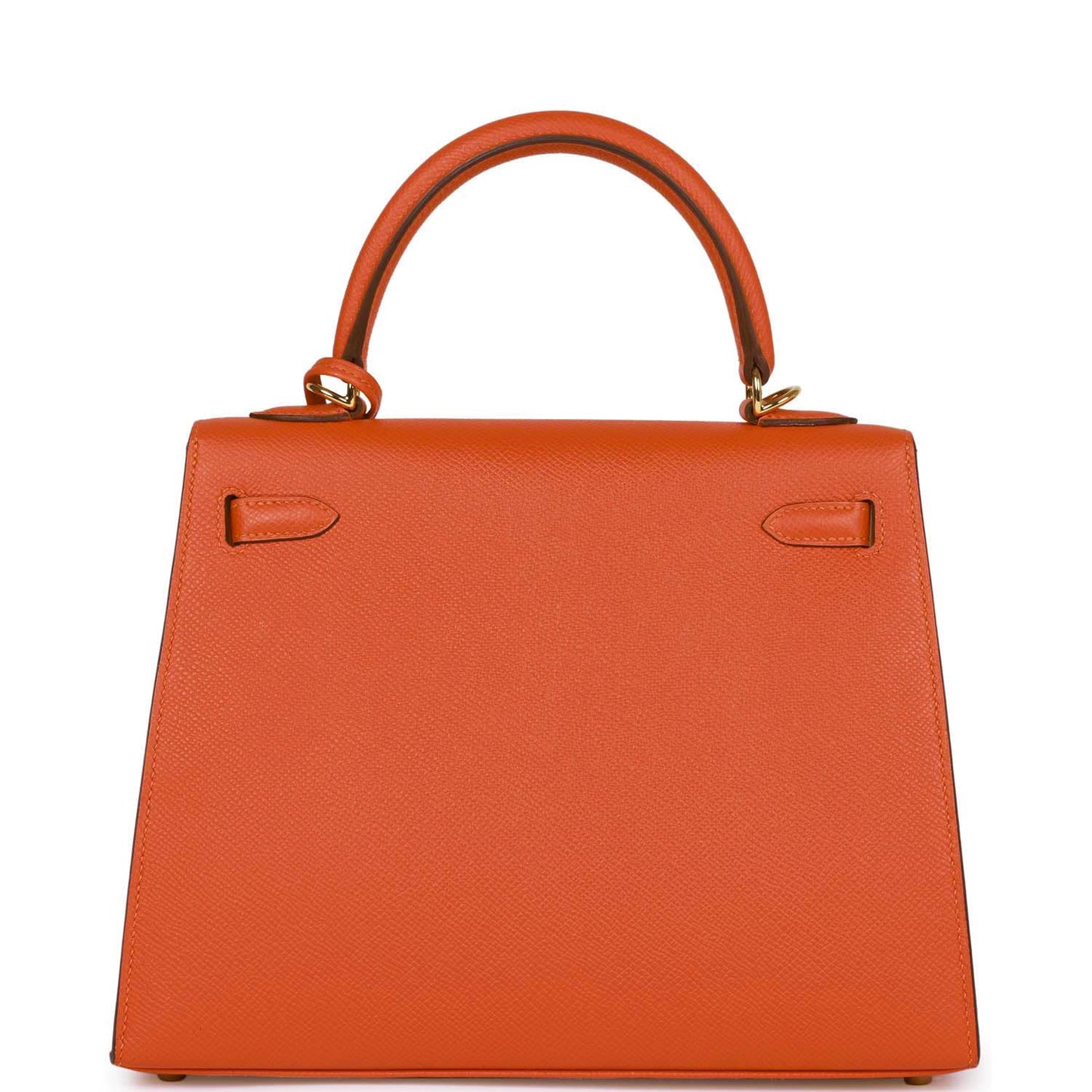 Hermes Kelly 25 Sellier Feu Epsom Gold Hardware