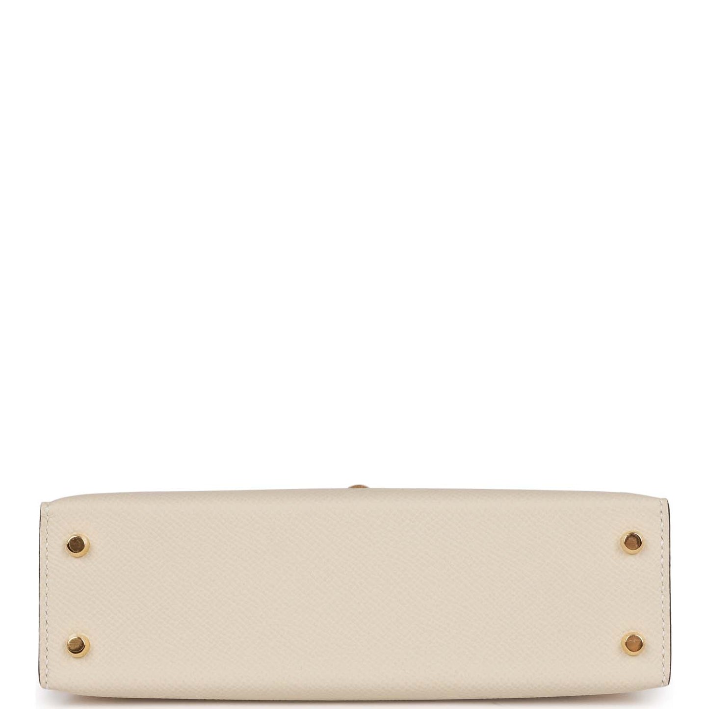 Hermes Special Order (HSS) Kelly 20 Sellier Craie and Biscuit Epsom Gold Hardware