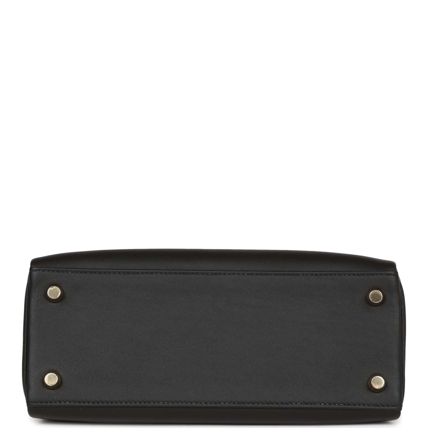 Hermes Kelly 25 Retourne Black Swift Gold Hardware