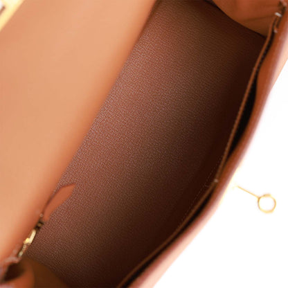 Hermes Kelly 28 Retourne Gold Togo Gold Hardware