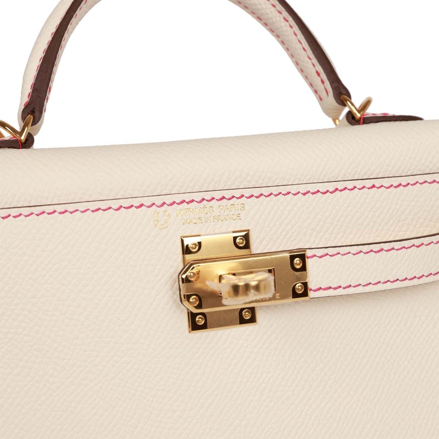 Hermes Special Order (HSS) Kelly 20 Sellier Nata Verso Epsom Gold Hardware