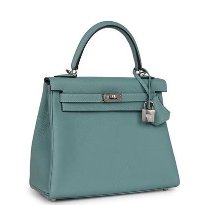 Hermes Kelly 25 Retourne Ciel Togo Palladium Hardware