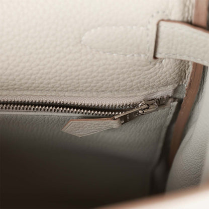 Hermes Kelly 28 Retourne Gris Perle Togo Palladium Hardware