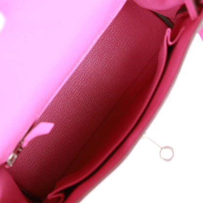 Hermes Kelly 25 Retourne Magnolia Togo Palladium Hardware