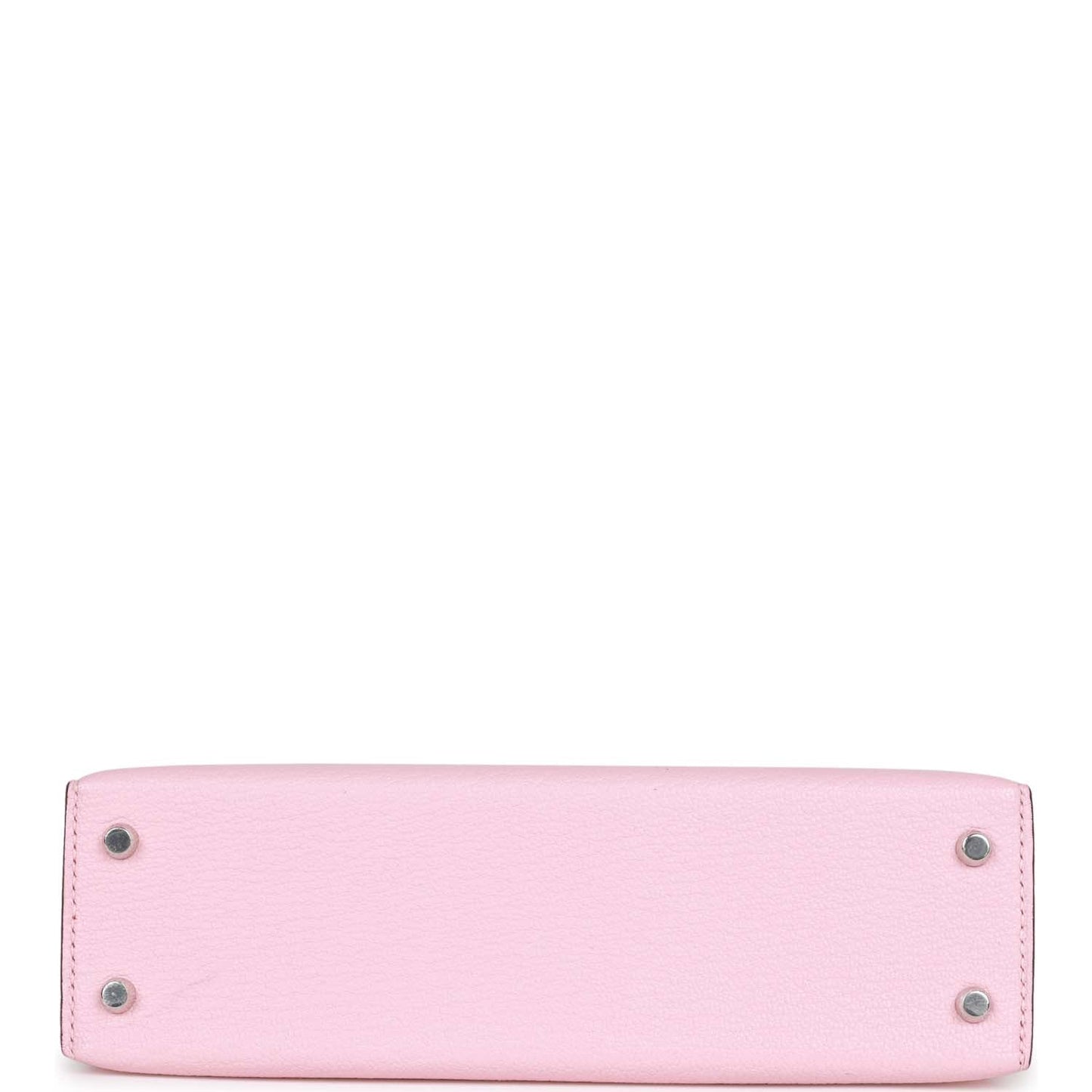 Hermes Kelly 20 Sellier Rose Sakura Chevre Palladium Hardware