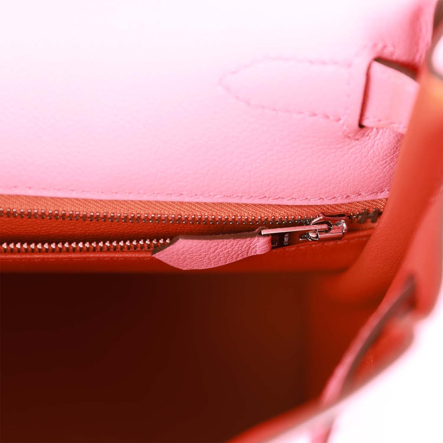 Hermes Kelly 28 Retourne Rose D'Ete Verso Evercolor Palladium Hardware