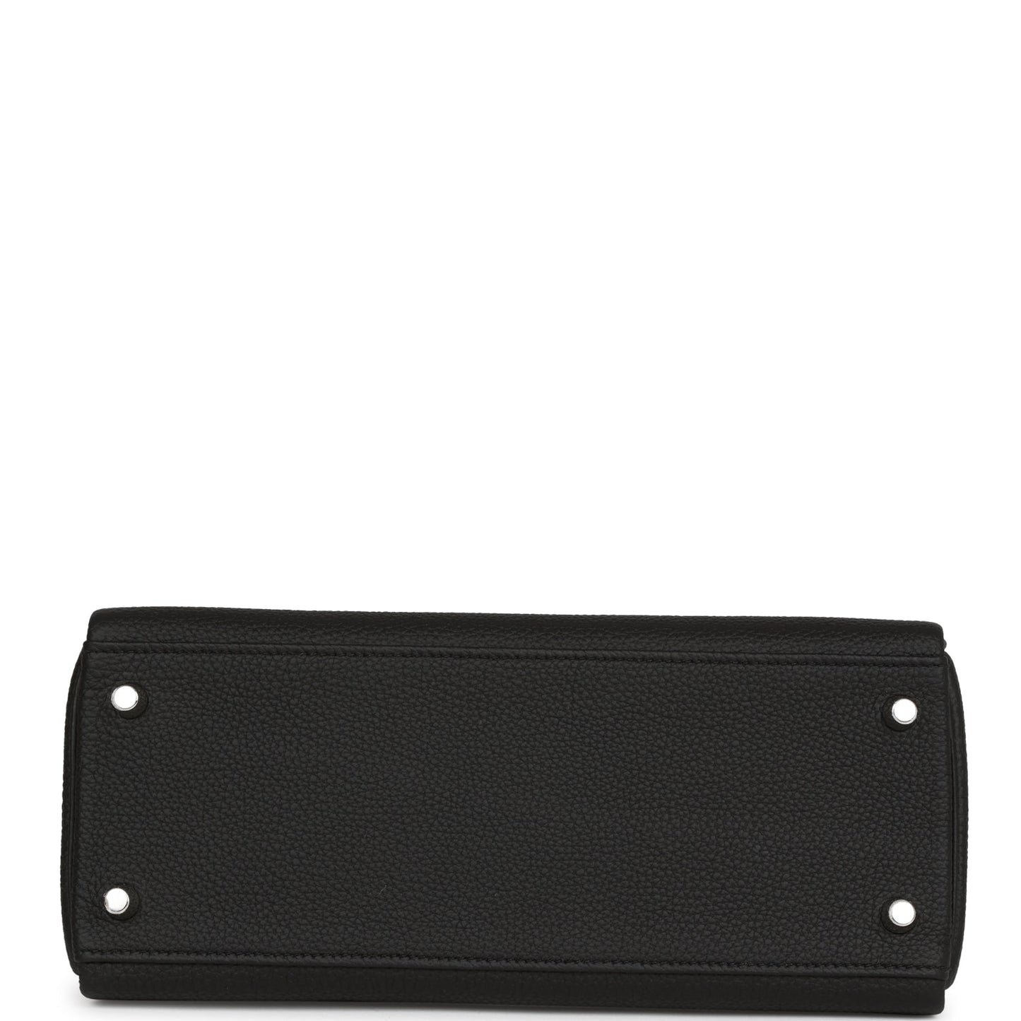 Hermes Kelly 28 Retourne Black Togo Palladium Hardware