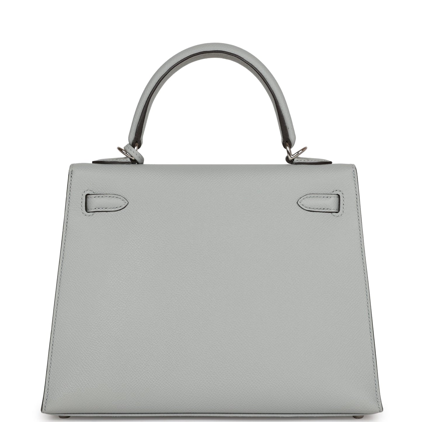 Hermes Kelly 25 Sellier Bleu Glacier Epsom Palladium Hardware