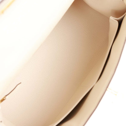 Hermes Kelly 28 Sellier Nata Epsom Gold Hardware