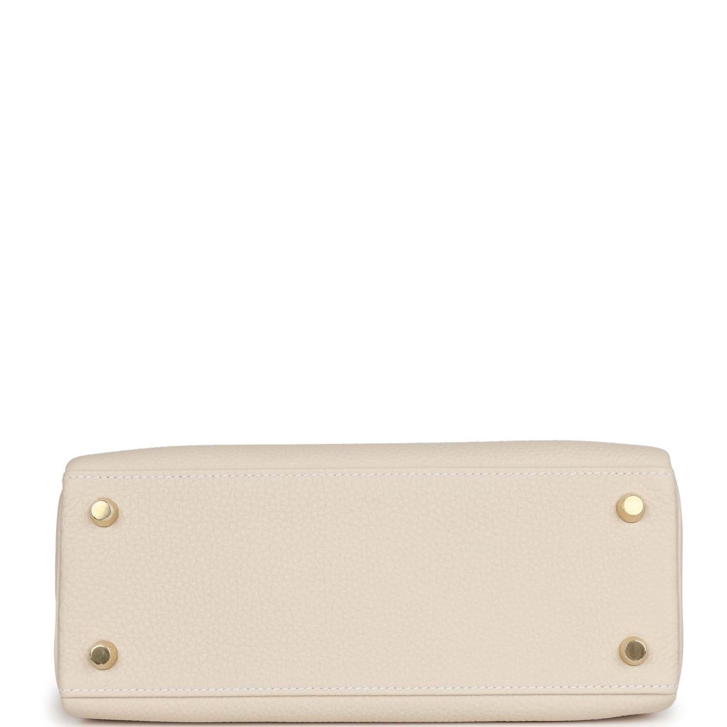 Hermes Kelly 25 Retourne Craie Togo Gold Hardware