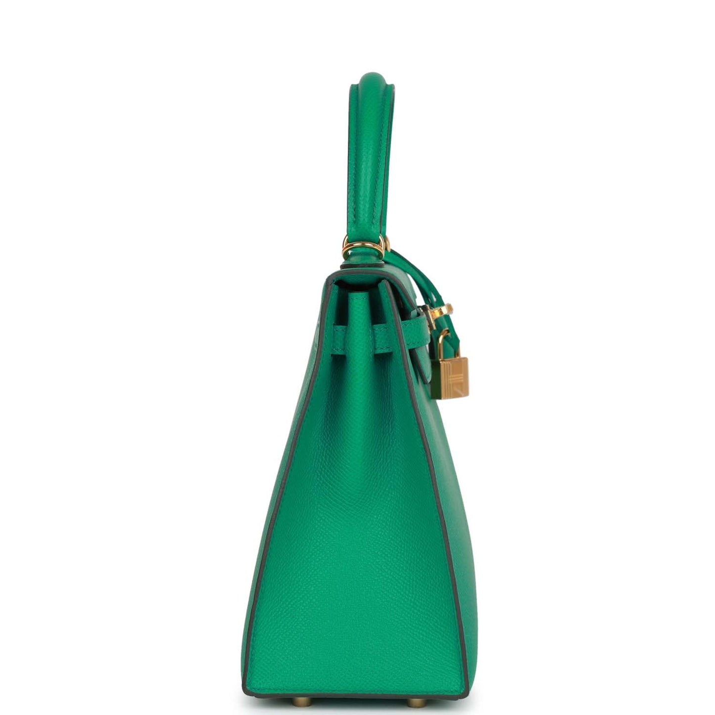 Hermes Kelly 25 Sellier Vert Jade Epsom Gold Hardware