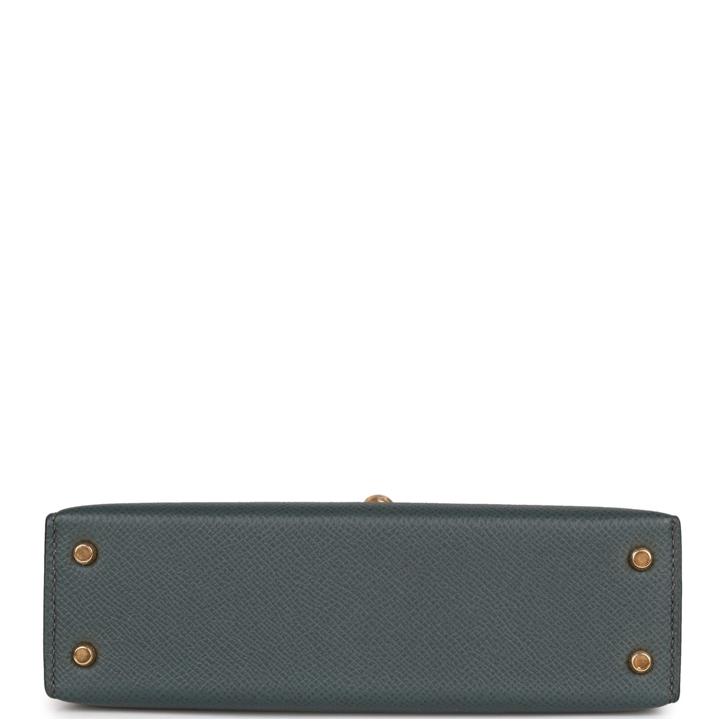Hermes Kelly 20 Sellier Bleu Orage Epsom Gold Hardware