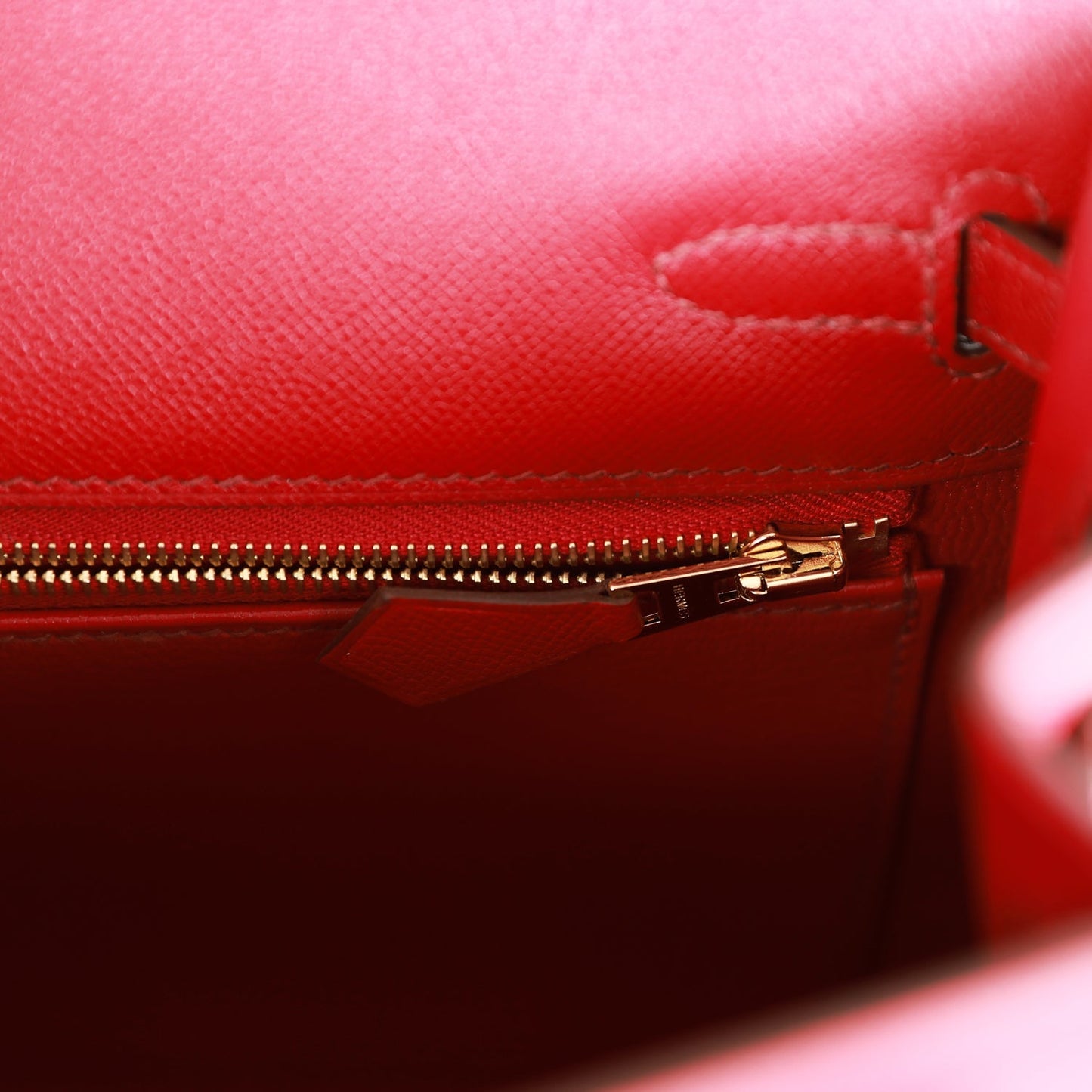 Hermes Kelly 25 Sellier Rubis Madame Gold Hardware
