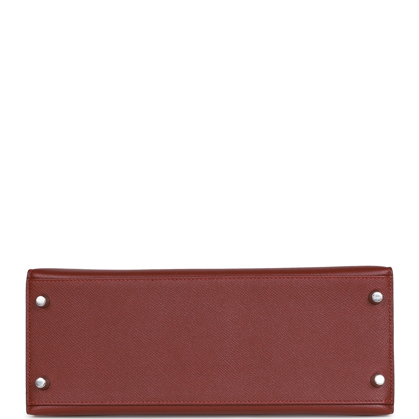 Hermes Kelly 28 Sellier Rouge H Epsom Palladium Hardware