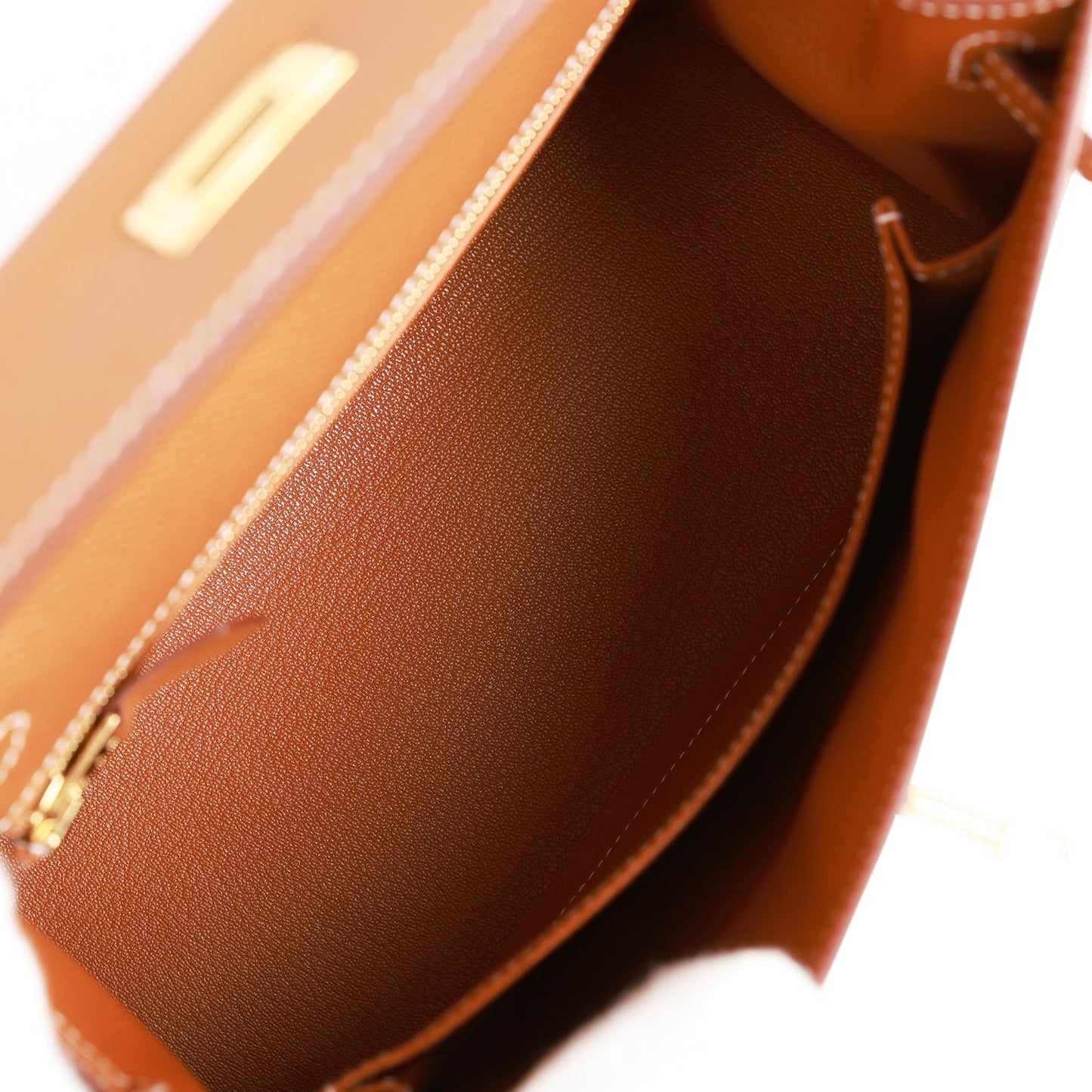 Hermes Kelly 25 Sellier Gold Epsom Gold Hardware