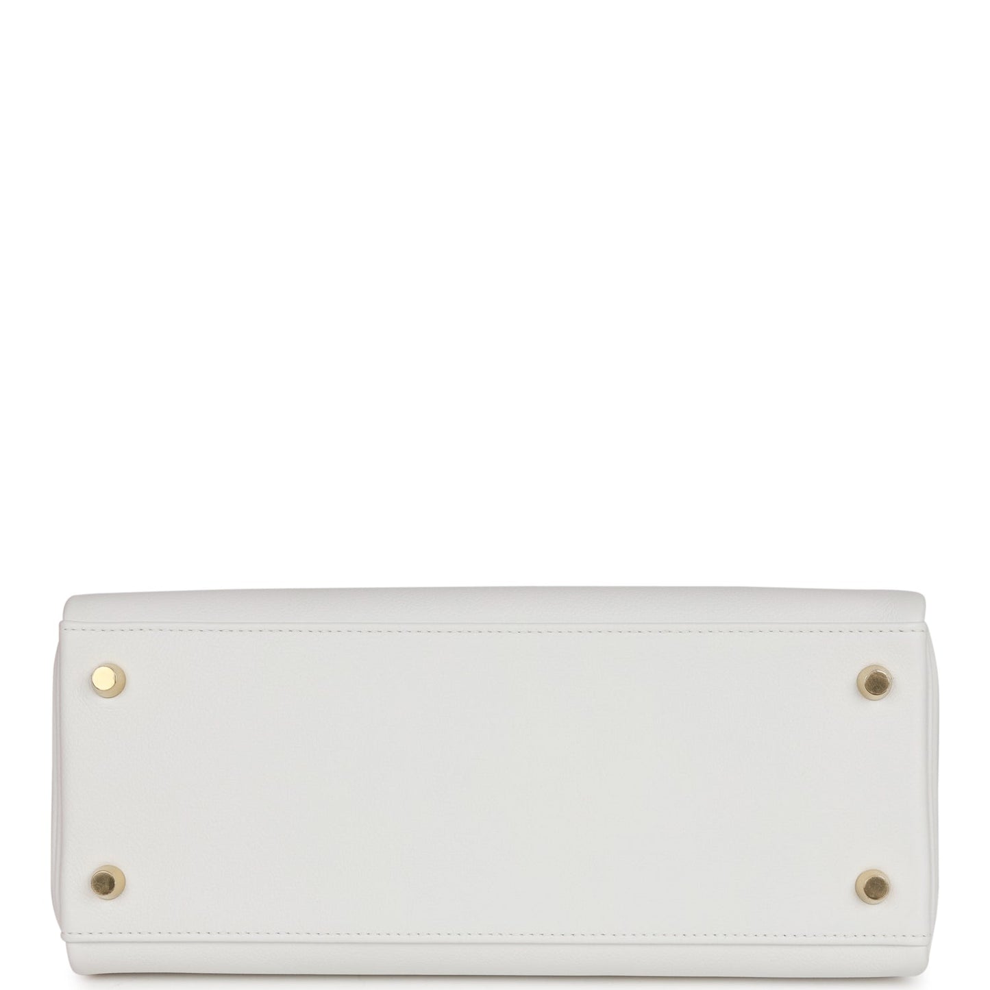 Hermes Kelly 28 Retourne New White Evercolor Gold Hardware
