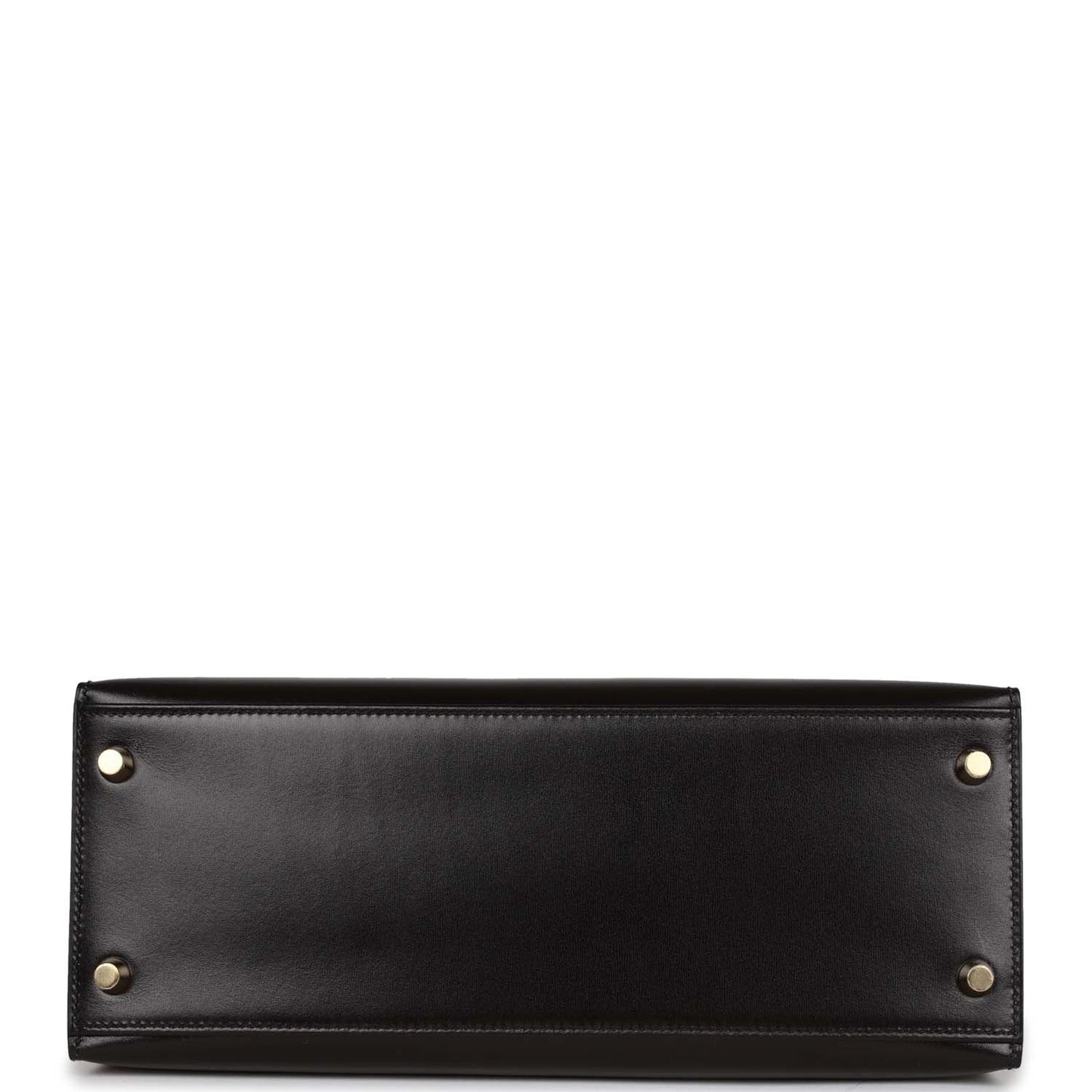 Hermes Kelly 28 Sellier Black Box Gold Hardware