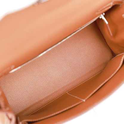 Hermes Kelly 28 Sellier Gold Togo Palladium Hardware