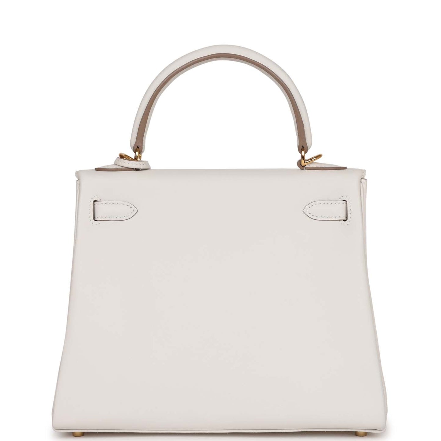 Hermes Kelly 25 Retourne Gris Pale Swift Gold Hardware
