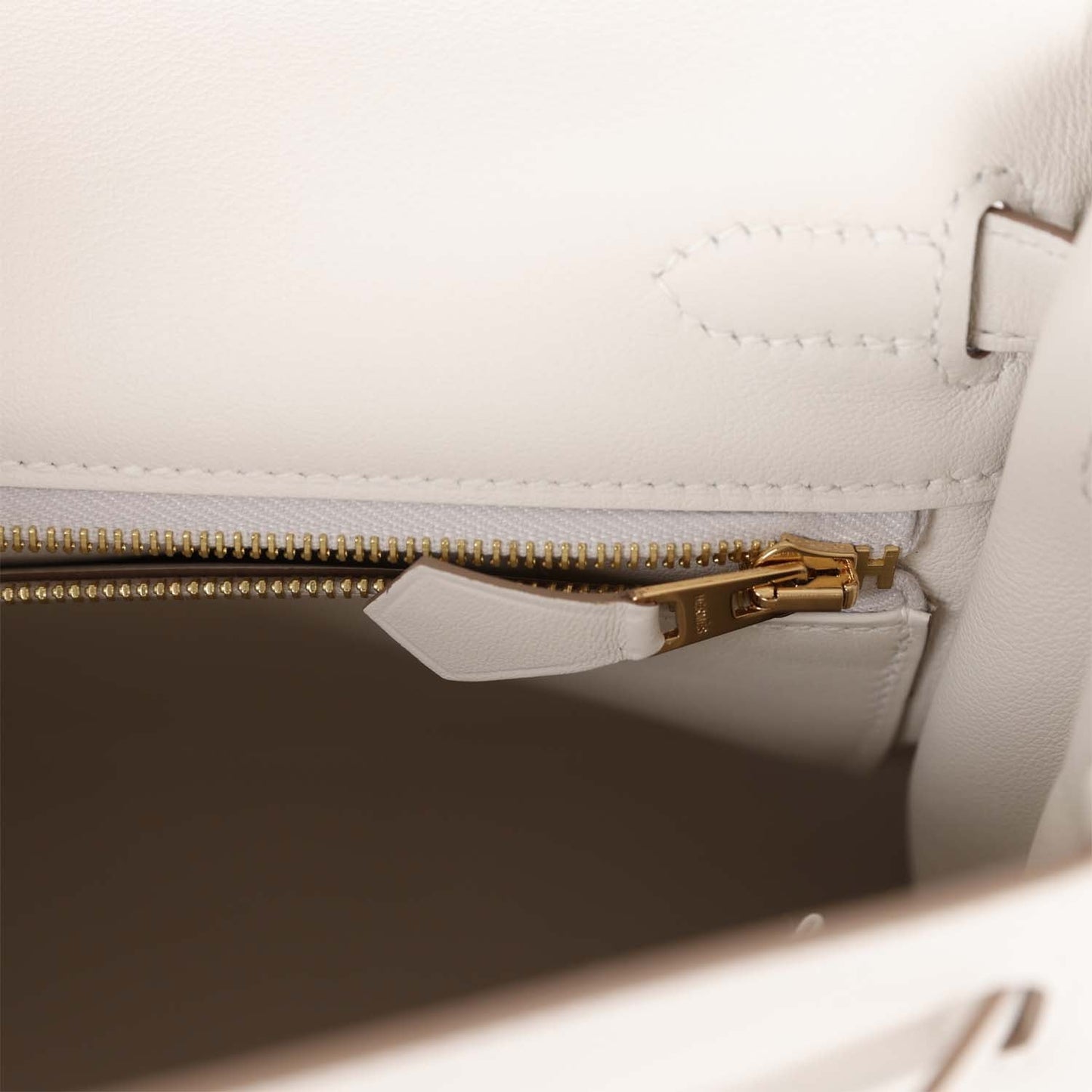 Hermes Kelly 25 Retourne Gris Pale Swift Gold Hardware