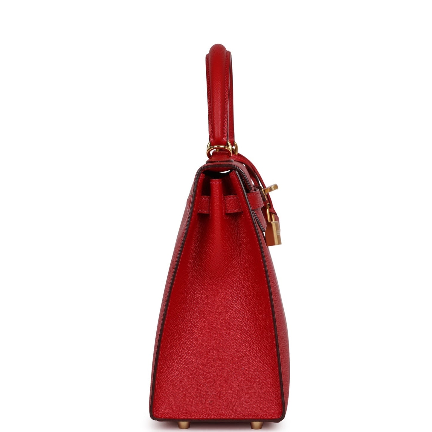 Hermes Kelly 25 Sellier Rouge Casaque Epsom Gold Hardware