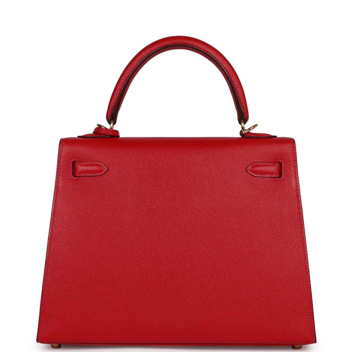 Hermes Kelly 25 Sellier Rouge Casaque Epsom Gold Hardware