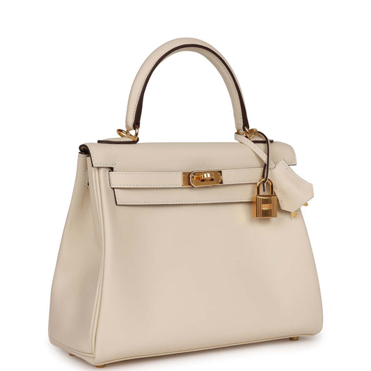 Hermes Kelly 25 Retourne Nata Swift Gold Hardware