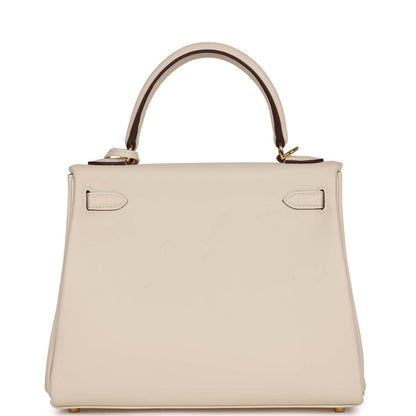 Hermes Kelly 25 Retourne Nata Swift Gold Hardware
