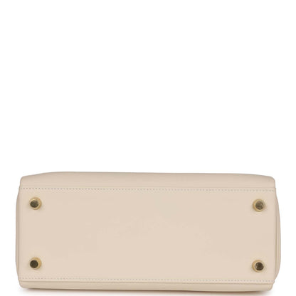 Hermes Kelly 25 Retourne Nata Swift Gold Hardware