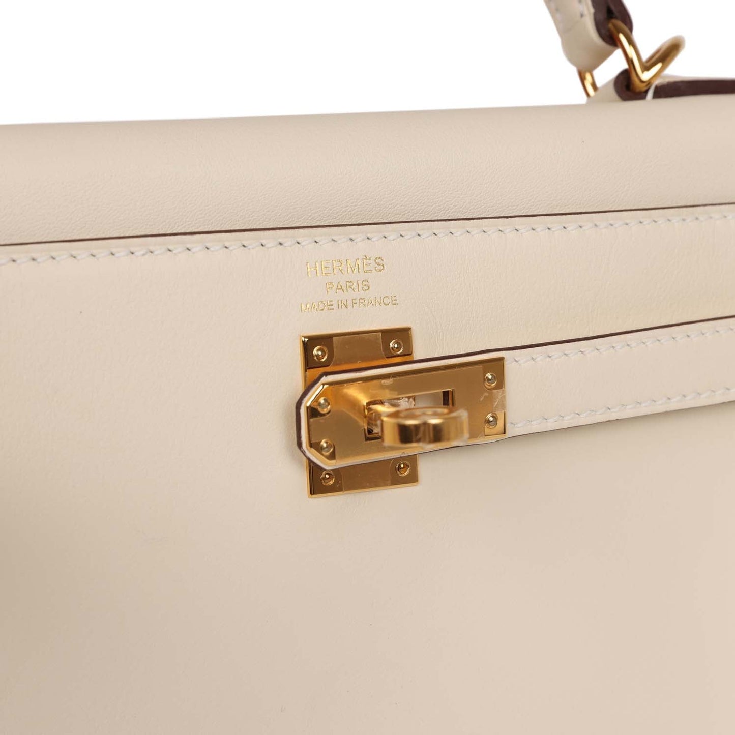 Hermes Kelly 25 Retourne Nata Swift Gold Hardware