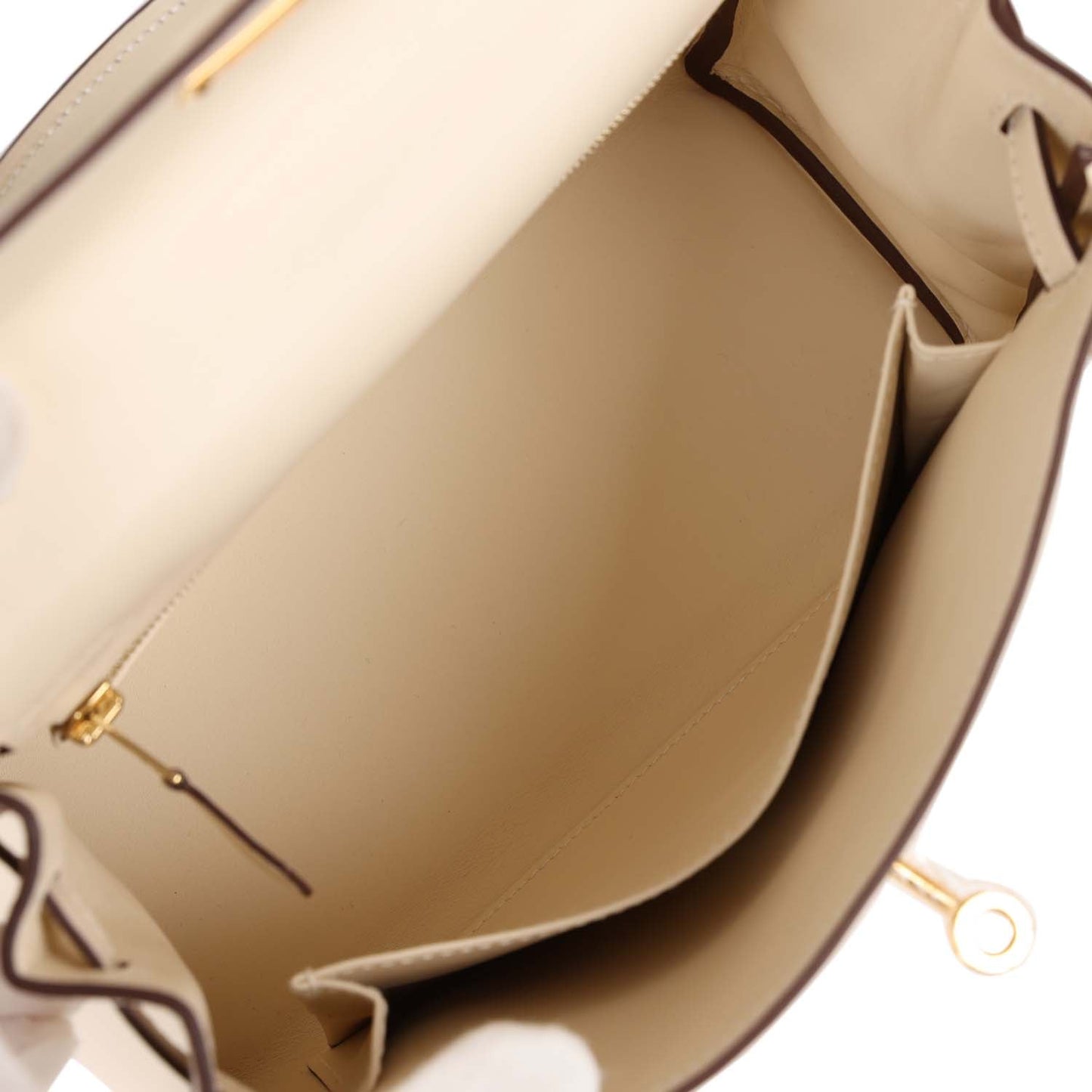 Hermes Kelly 25 Retourne Nata Swift Gold Hardware