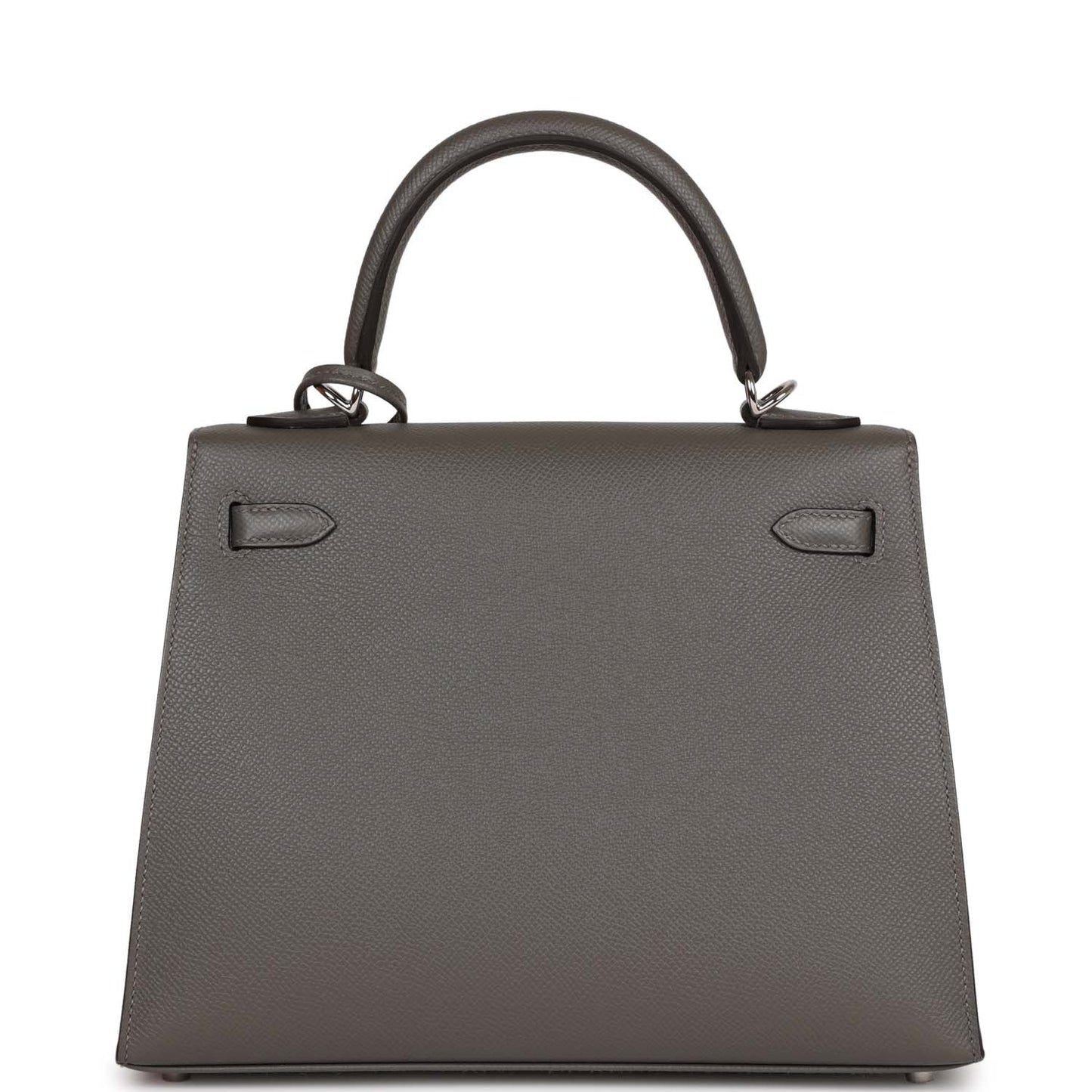 Hermes Kelly 25 Sellier Gris Meyer Epsom Palladium Hardware