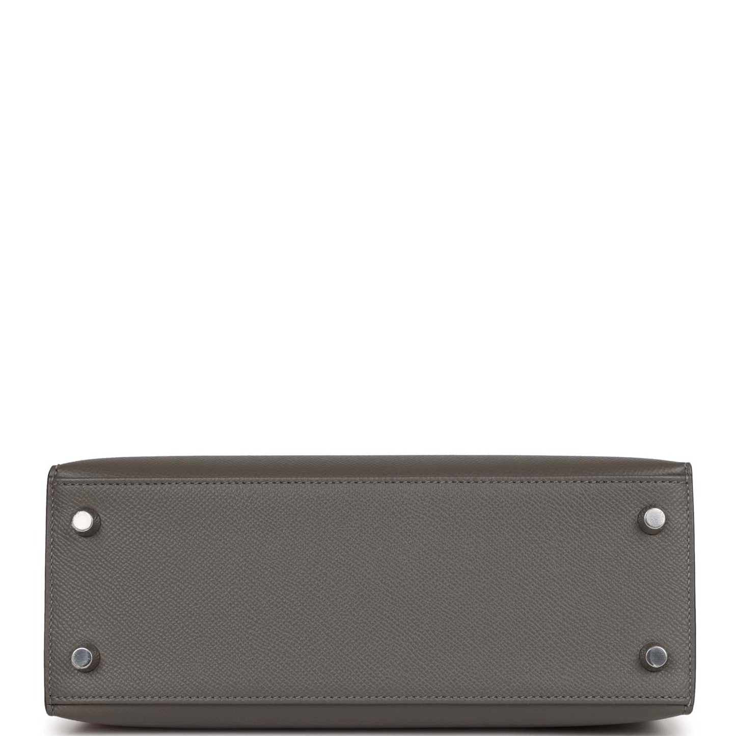 Hermes Kelly 25 Sellier Gris Meyer Epsom Palladium Hardware