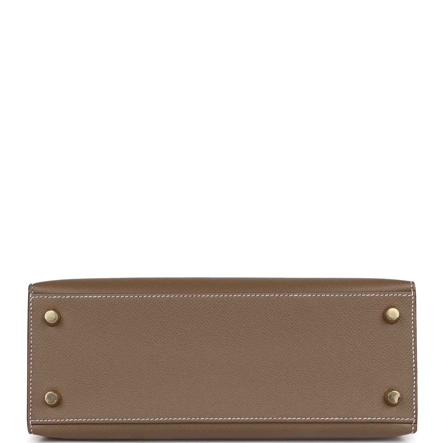 Hermes Kelly 25 Sellier Etoupe Epsom Gold Hardware