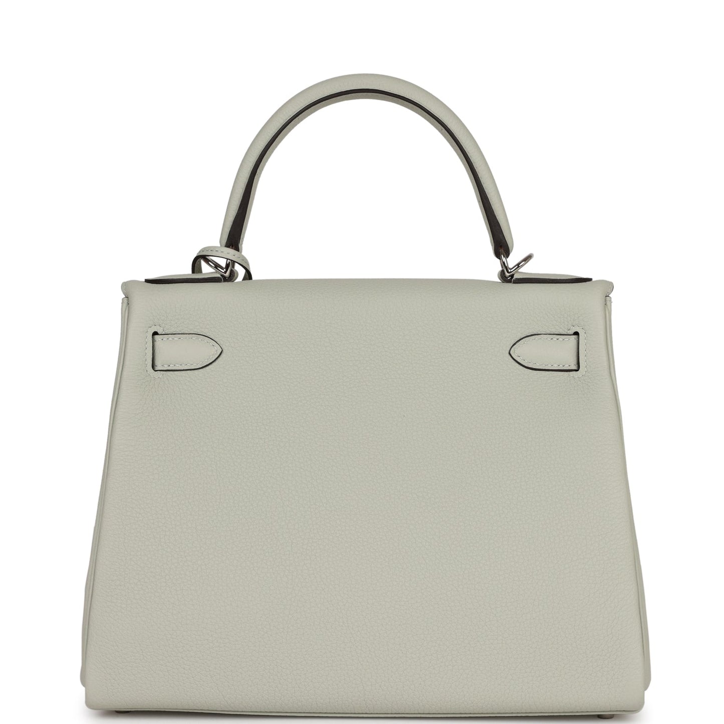 Hermes Kelly 28 Retourne Gris Neve Togo Palladium Hardware