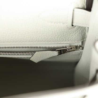 Hermes Kelly 28 Retourne Gris Neve Togo Palladium Hardware