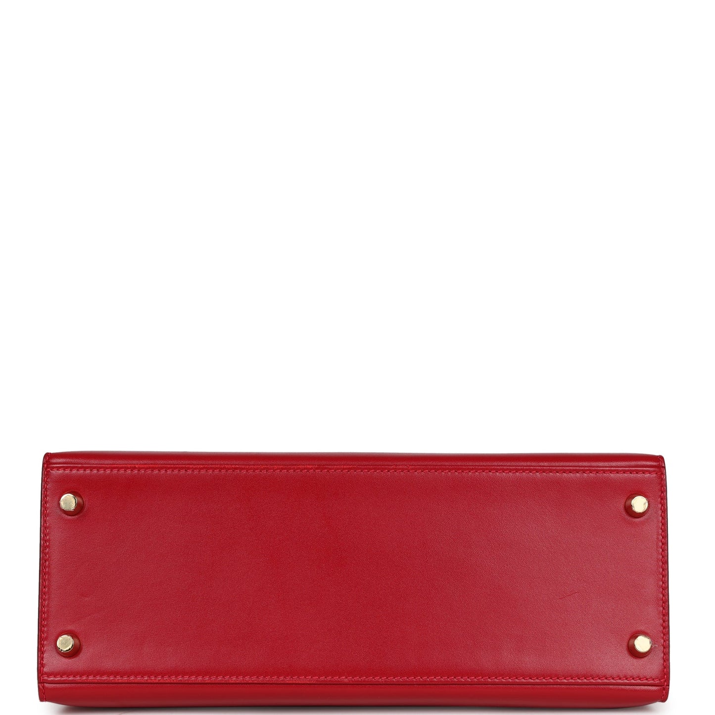 Hermes Kelly 28 Sellier Rouge Vif Tadelakt Gold Hardware