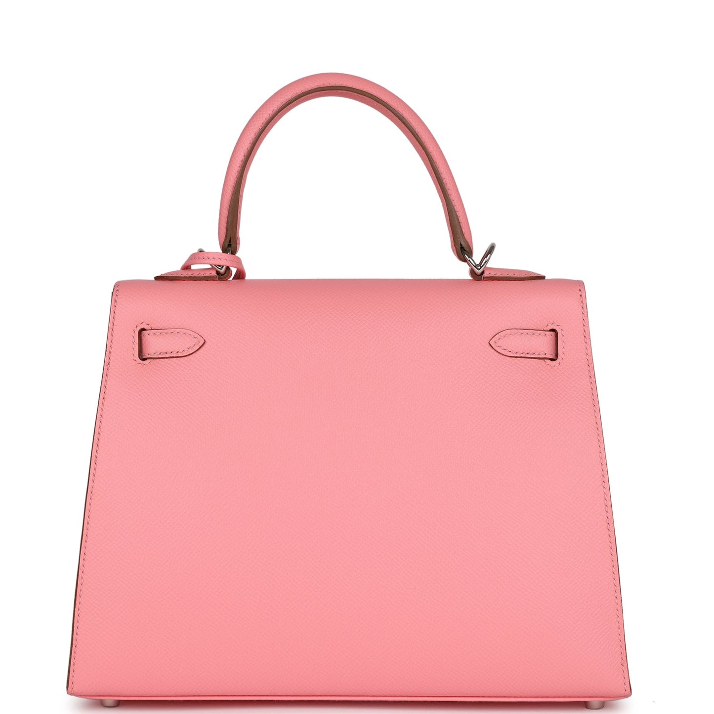 Hermes Kelly 25 Sellier Rose Confetti Epsom Palladium Hardware