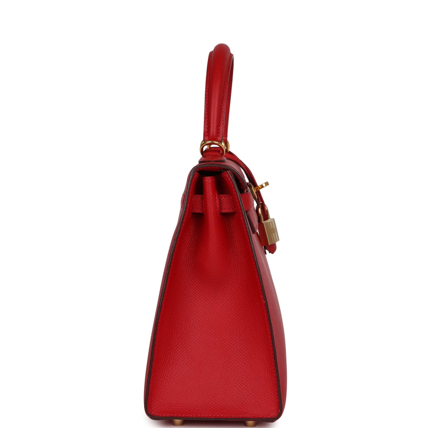 Hermes Kelly 25 Sellier Rouge Casaque Epsom Gold Hardware