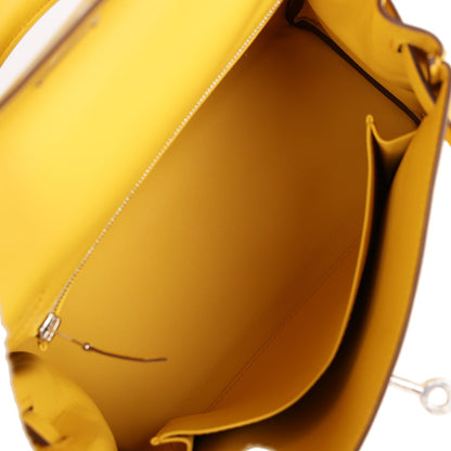 Hermes Kelly 25 Retourne Sun Swift Palladium Hardware