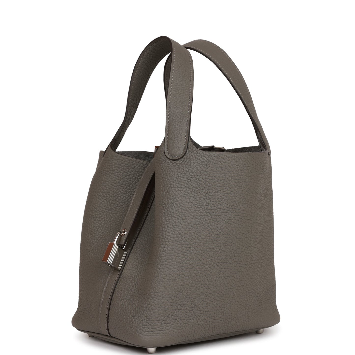 Hermes Picotin Lock 18 Gris Meyer Clemence Palladium Hardware