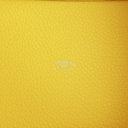 Hermes Picotin Lock 18 Mimosa Matte Alligator and Lime Clemence Touch Palladium Hardware