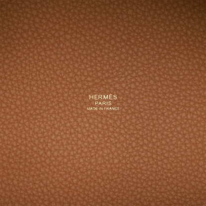 Hermes Picotin Lock 22 Biscuit Clemence Gold Hardware