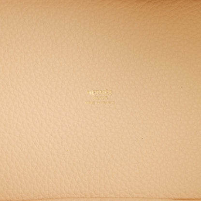 Hermes Picotin 18 Nata Clemence Gold Hardware