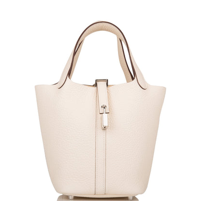 Hermes Picotin 18 Nata Clemence Palladium Hardware